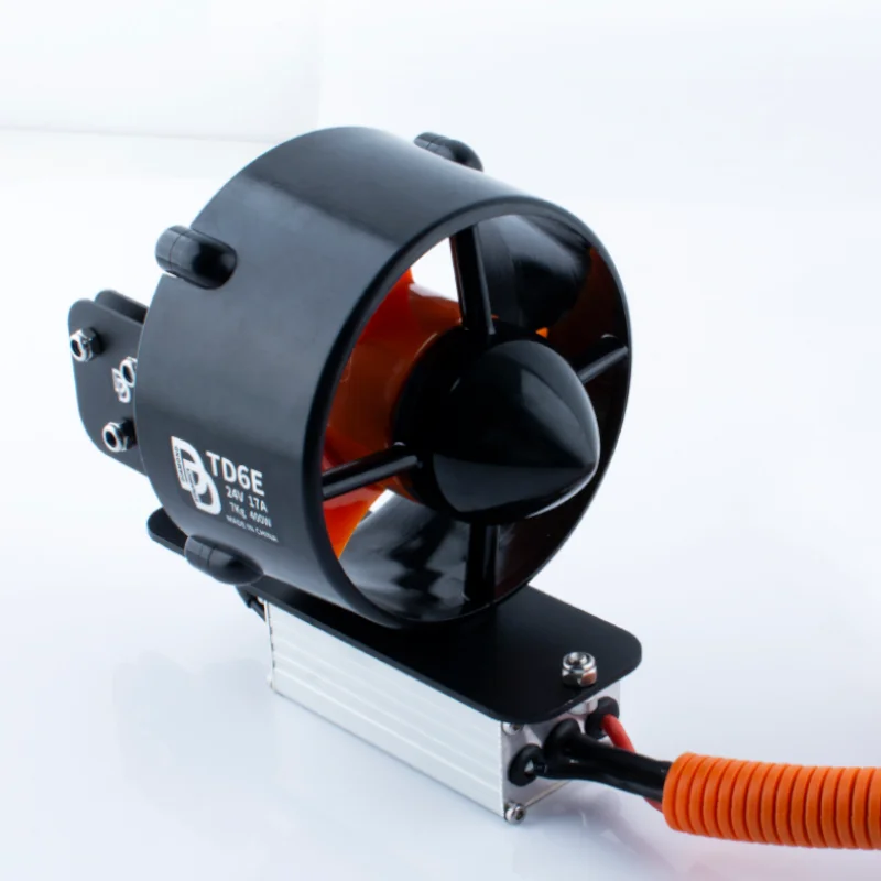 RC Bootmotor 24V Hoge snelheid 7 km/u |   400W borstelloze onderwaterboegschroef |   IP68 Lichtgewicht 550g voor hobbyisten