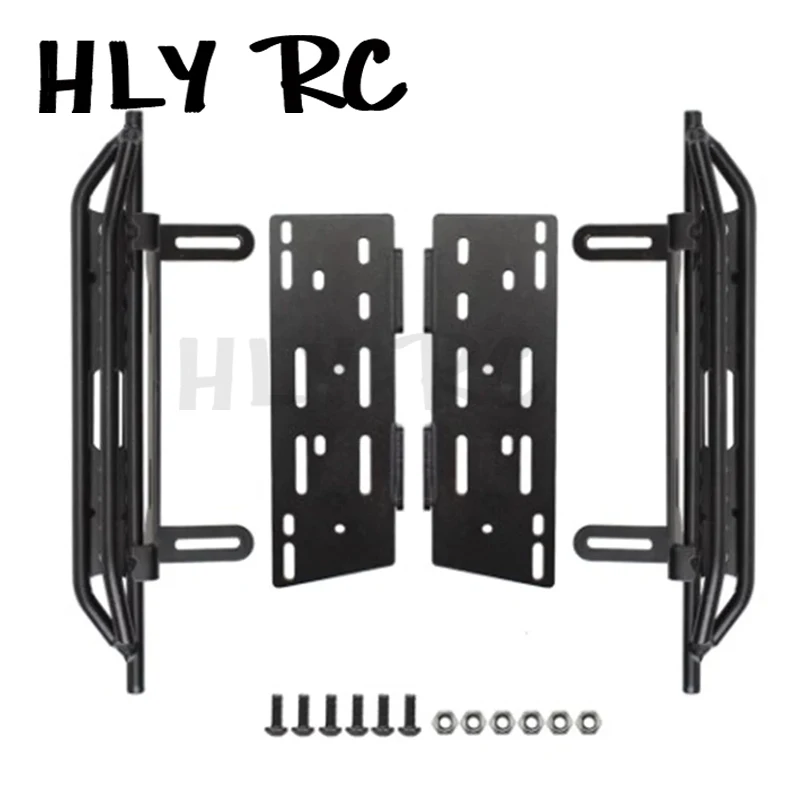 

RC Car Metal Side Left and Right Pedal & Receiver Box For 1/10 Cherokee Axial Scx10 90046 90047 90048 Foot