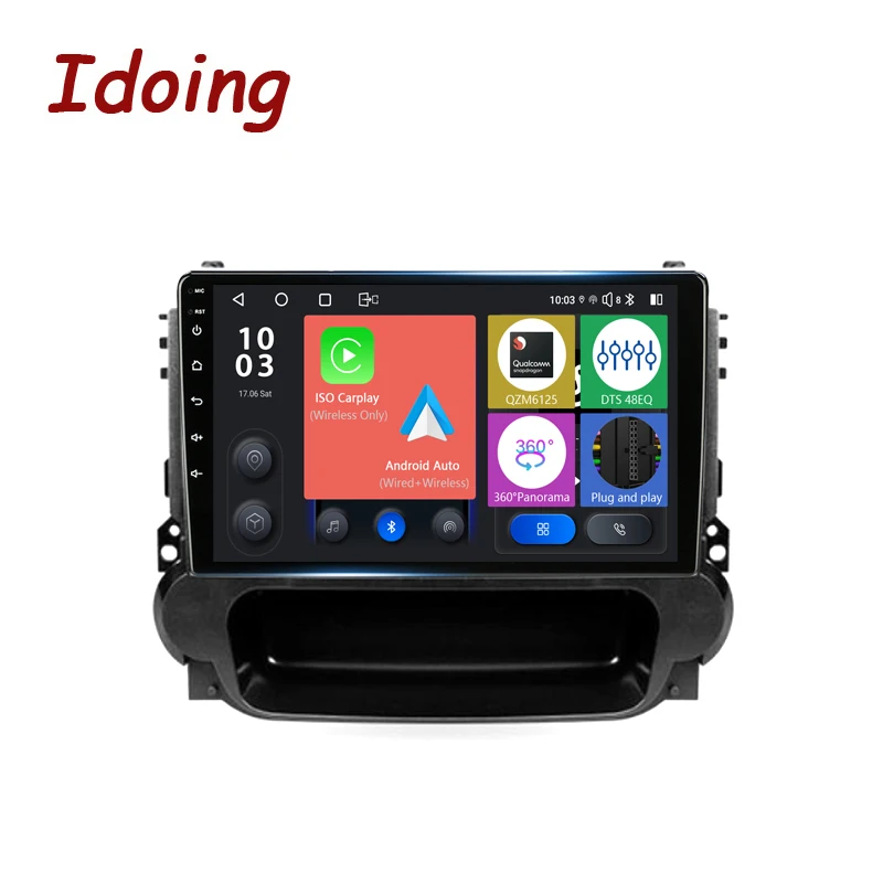 

Idoing 9"Car Stereo Head Unit For Chevrolet Malibu 8 2012-2015 Radio Multimedia Player Video Navigation GPS Androidauto No 2din