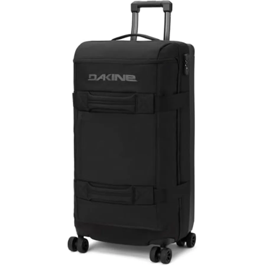 

SPLIT 4 WHEEL ROLLER BAG for travel, durable polyester, black, lightweight and 360 smooth-rolling