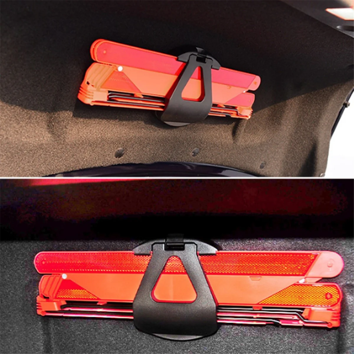 Крепление аварийного кронштейна багажника автомобиля 2048904212   Для Mercedes Benz W218 W212 W204 Предупреждающий держатель треугольных знаков-LITE