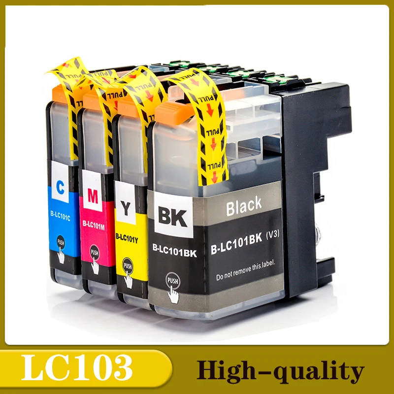 LC103 LC103 XL LC 103 LC-103 Compatible InkJet Ink Cartridge For Brother MFC-J650DW J870DW J875DW J6720DW J6920DW J285DW J470DW