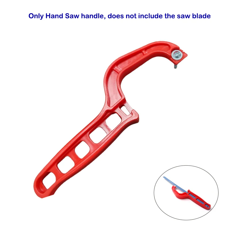 1pcs 210x2mm Red Adjustable Hand Saw handle Used As Handle of Sawing Blades for The Sawing Blades That are 300mm in Length