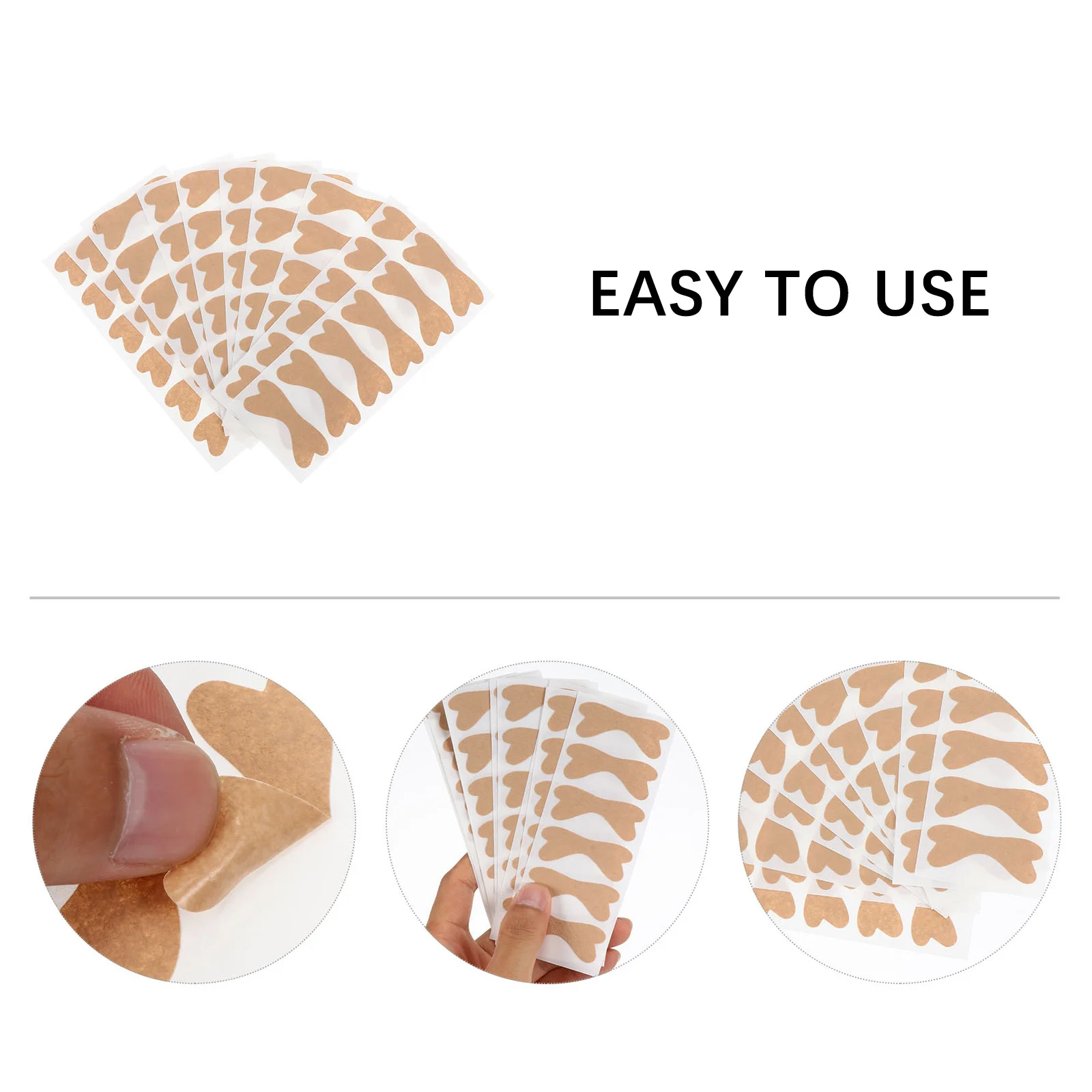 

50 Pcs Nail Stickers Toenail Correction Patch Corrector Ingrown Yellow Curved Decal