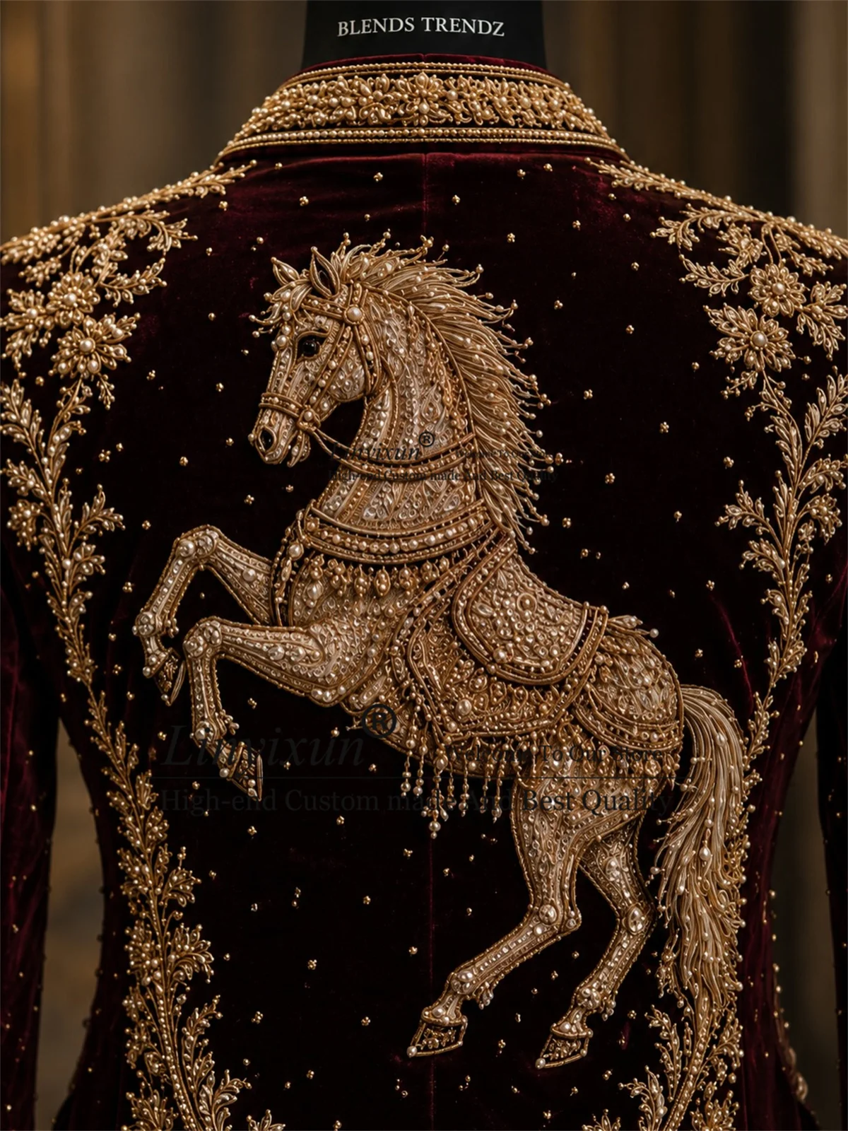 Luxury Jewelry Crystal Men Sui - Grooming Kit Horse ulasan dan harga