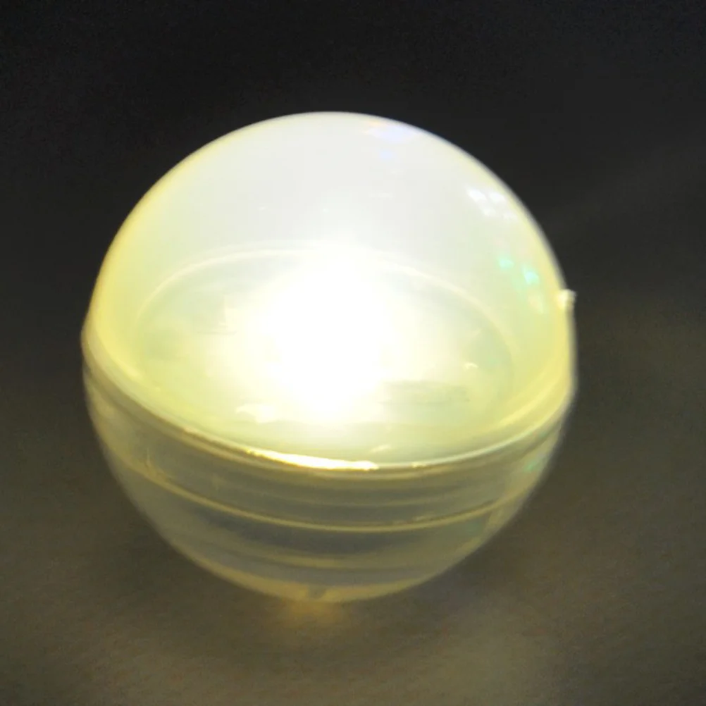 12 قطعة Rgb LED كرة طافية أضواء بالطاقة بركة غلوب مصابيح للخارجية حديقة الديكور LED أضواء عائمة #3