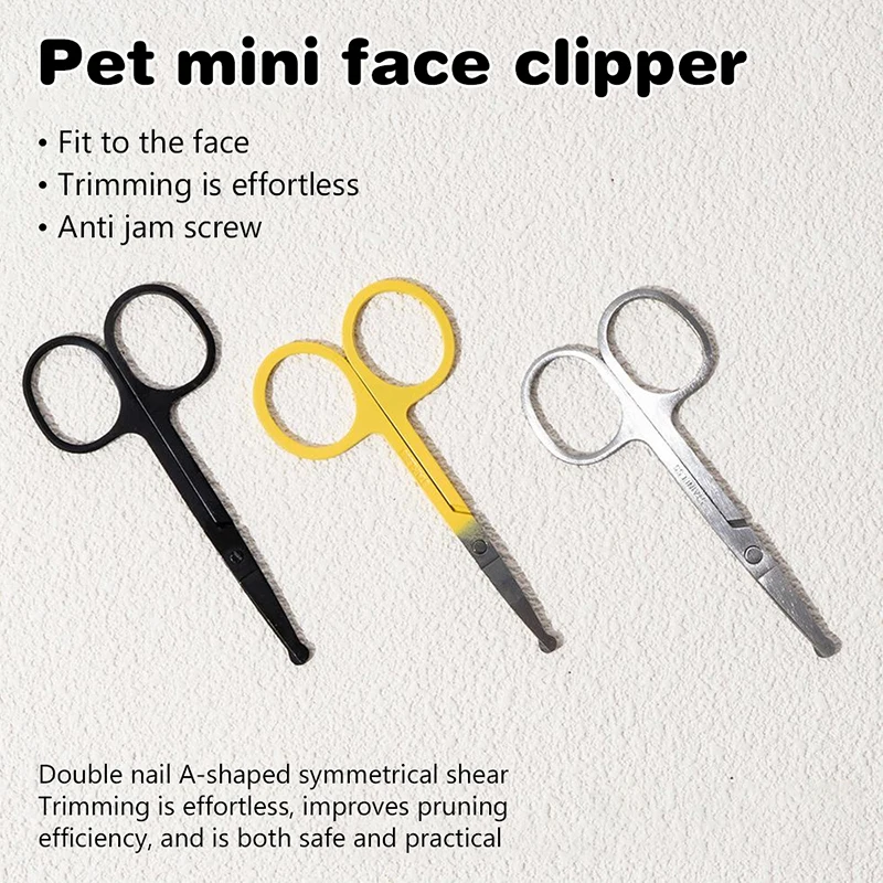 1/2 ชิ้นแบบพกพา Pet Eye Comb Tear Stain Remover แปรงแมวขนาดเล็กลูกสุนัขกรูมมิ่งหวีกรรไกรเครื่องมือสัตว์เลี้ยงอุปกรณ์ทําความสะอาด