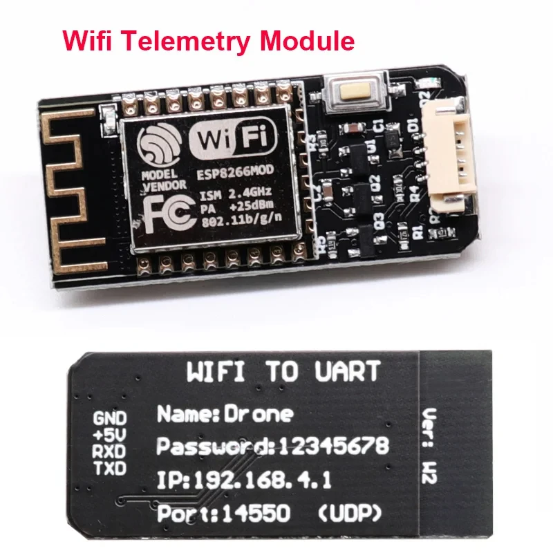 Modulo Wifi per telemetria Radio Wifi V1.0 V2.0 V3.0 con Antenna per Controller di volo Pixhawk APM