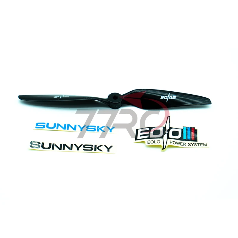 Two blade forward and reverse fixed wing long-range aircraft model FPV5MM hole pitch propeller