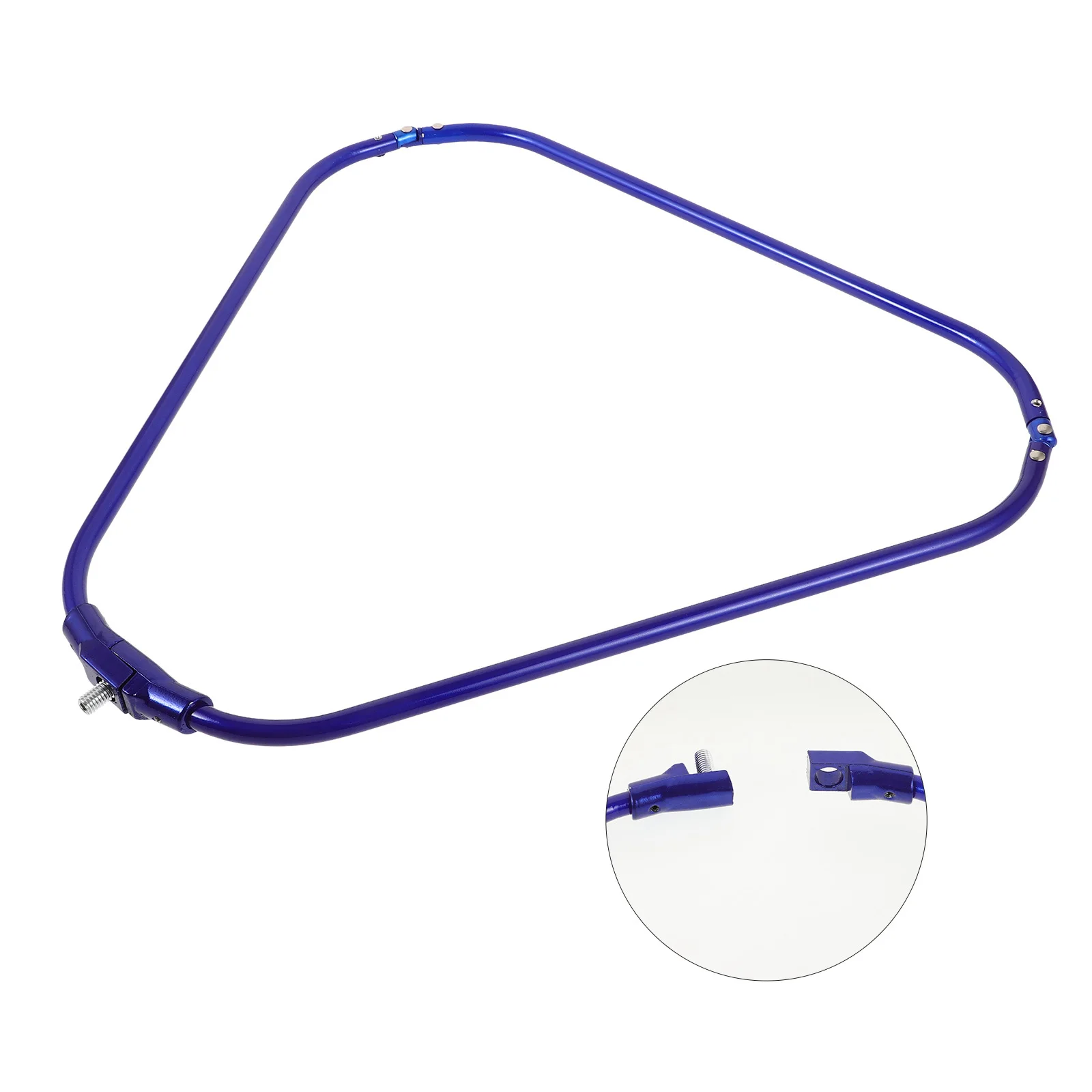 

Aluminum Alloy Triangular Replacement Crab Compact Lightweight Durable Mesh Frame For Diy Accessory Fishing Tackle Net Frame For