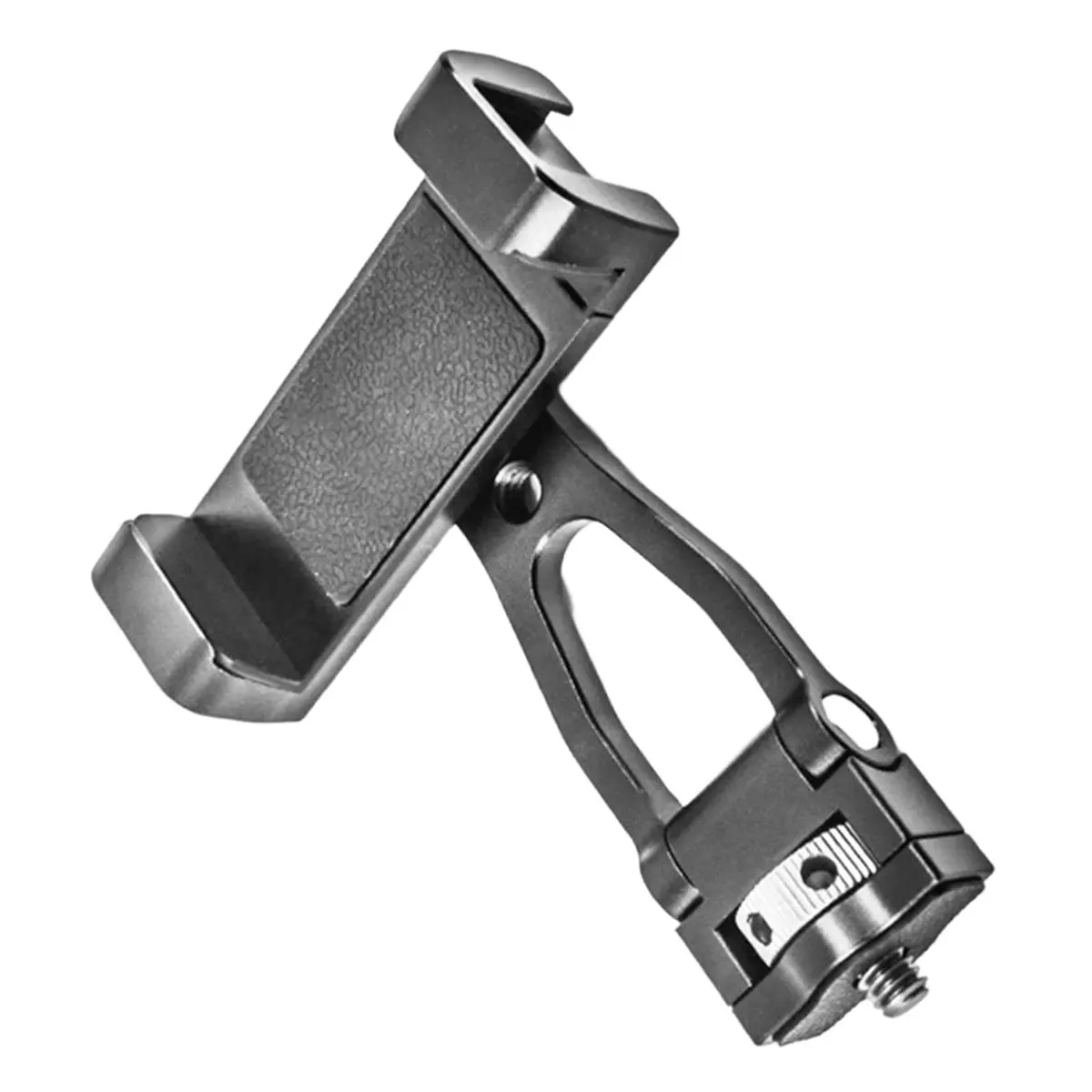 ▶○【On Sale】Mobile Phone Clip Holder Extendable Cell Phone Clamp Bracket Stand for Smartphone with 1/4 Inch Screw Hole