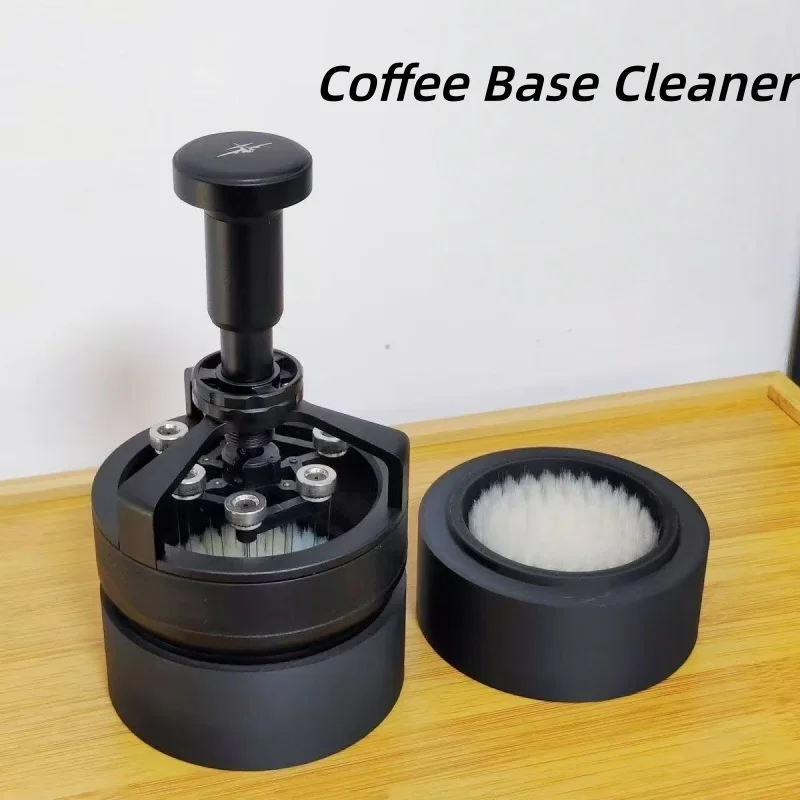 Espresso Coffee Powder Coated Nuo Series Cleaning Base 58mm 53mm 51mm Portafilter Holder Stand Tamping Station Barista Tools Kit