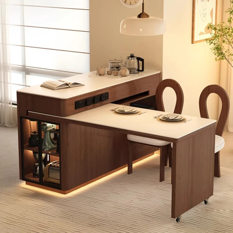 For Vintage Elegant Kitchen Islands Nordic Premium Aesthetic Classic Kitchen Islands Exquisite Meubles Kitchen Furniture