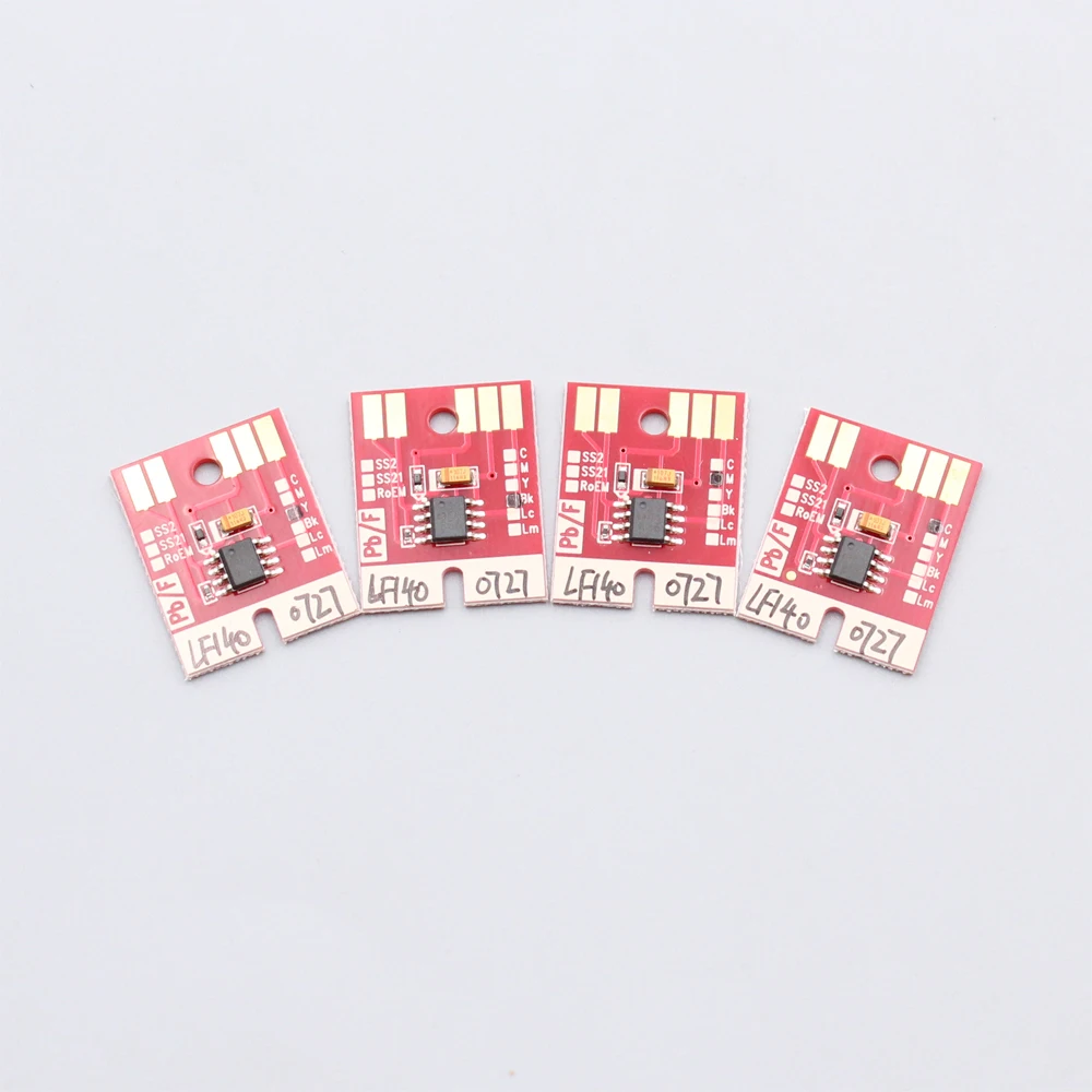 

7 цветов LF-140 SPC 0727 SPC 0728 постоянный чип для принтера Mimaki JFX-1631 UJV-160 UJF-3042 LF140 0727 0728 чип автоматического сброса