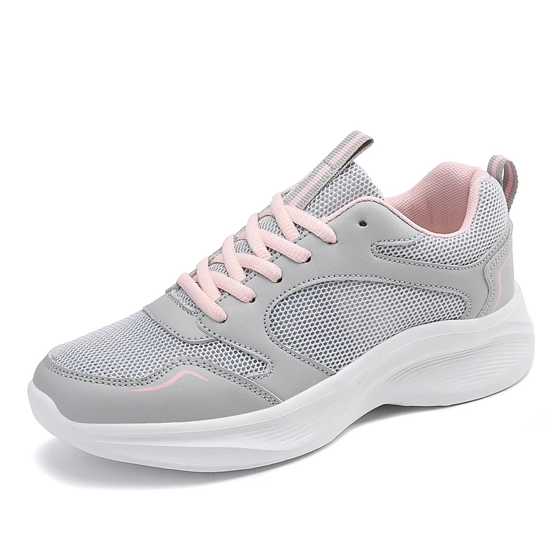 Women's Sneakers trail-running shoes track trail-running shoes athletic Low-top Lace Up For Female Sport Light-weight Summer Spr