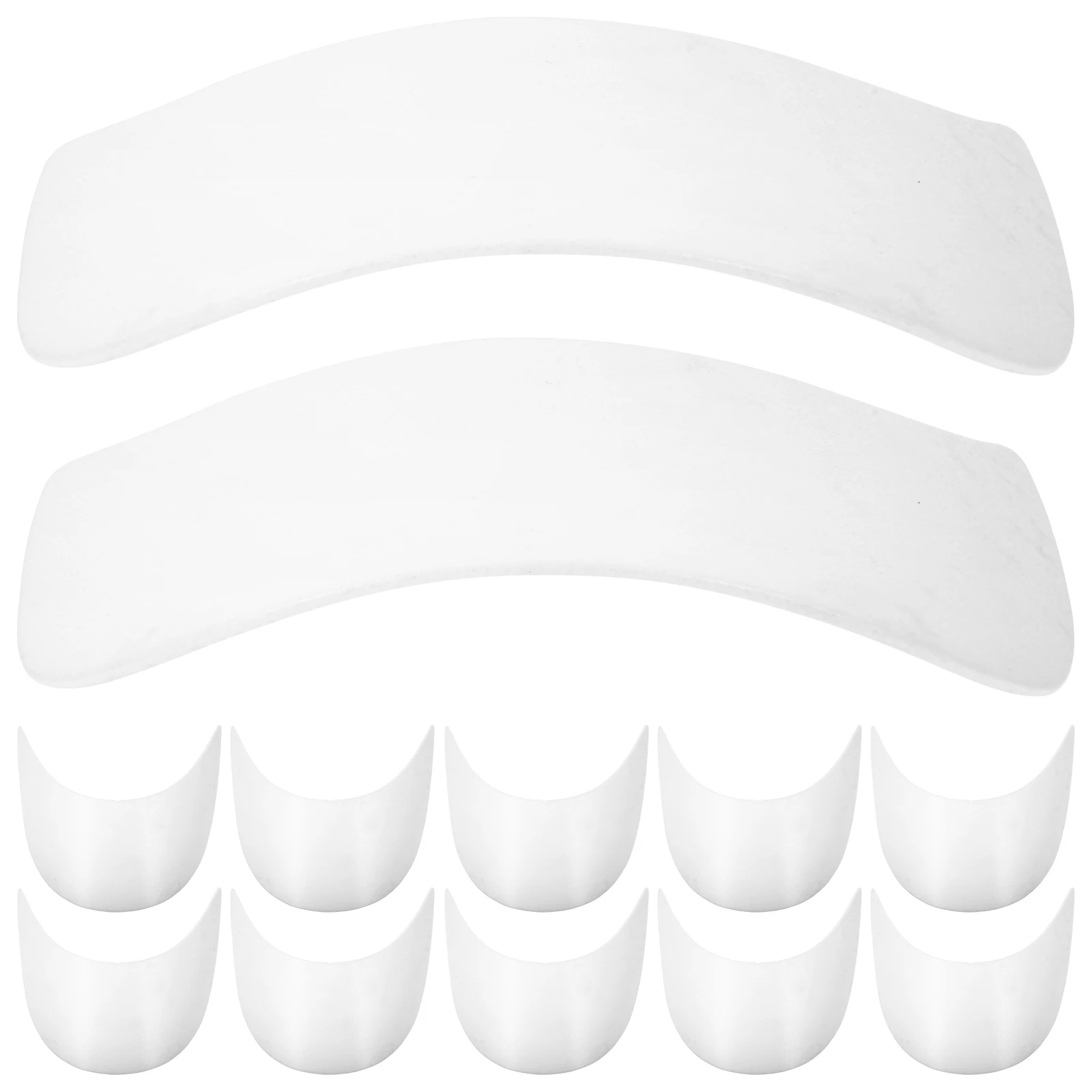 

20pcs Baseball Cap Visor Uv Proof Detachable Replacement For Cycling Motorbike Outdoor Sports Sun Rain Protection