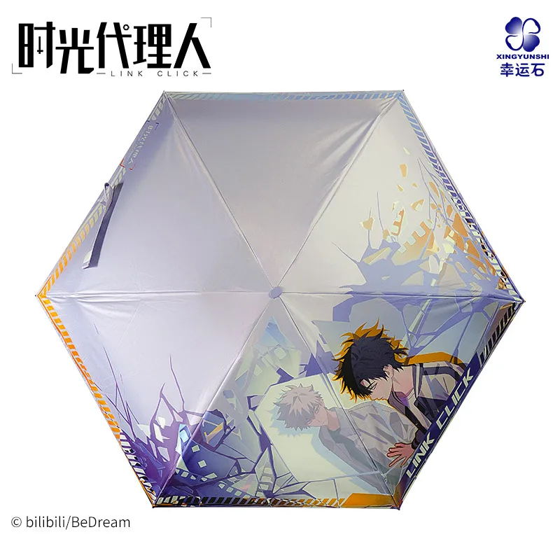 Link Click Anime Discoloration Water Umbrella Cheng Xiaoshi Lu Guang Qiao Ling Action Figure Gift