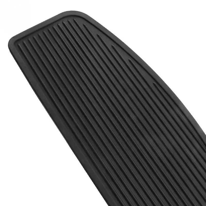 Motorcycle Front Rubber Rider Insert Floorboard Kit for Harley Touring Electra Glide Road King Glide Dyna Softail 1986-2023