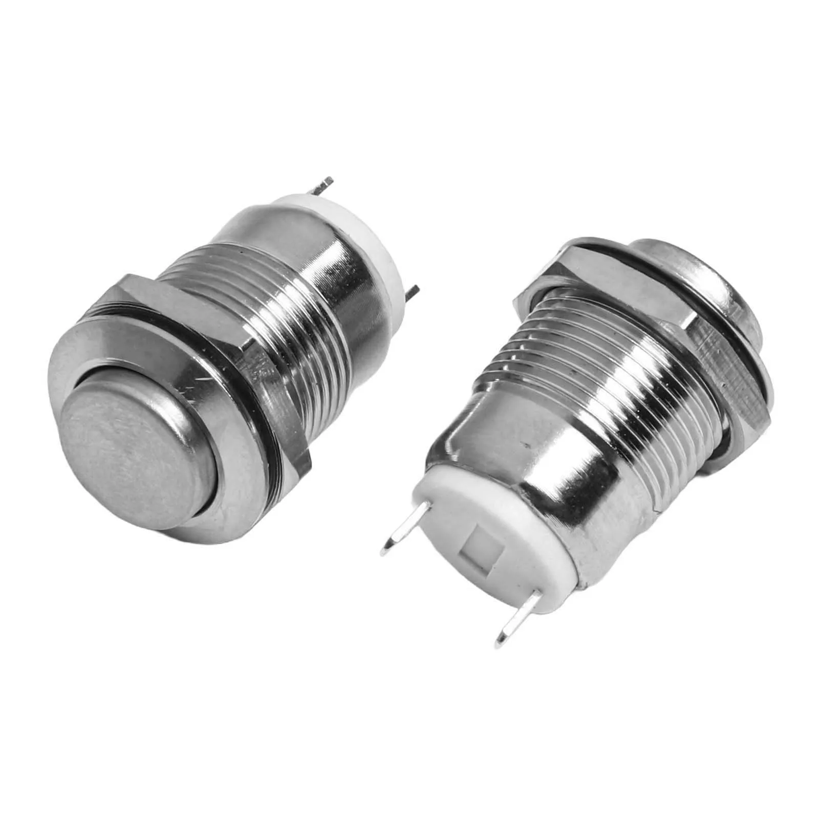 12mm High Round Switch Stable Performance Versatile Application 1NO Normally Open 2 Pins Design Easy Installation
