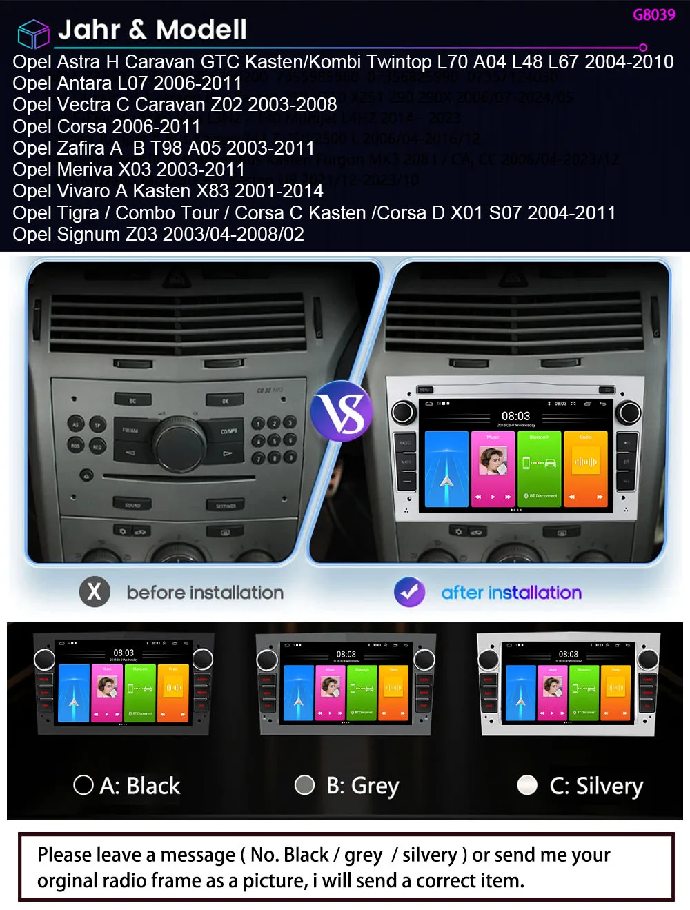 Android 7” car radio Bluetooth Carpaly GPS Navigation+ HD reverse camera for Opel Astra H Caranvan gtc Vauxhall Zafira B Kombi