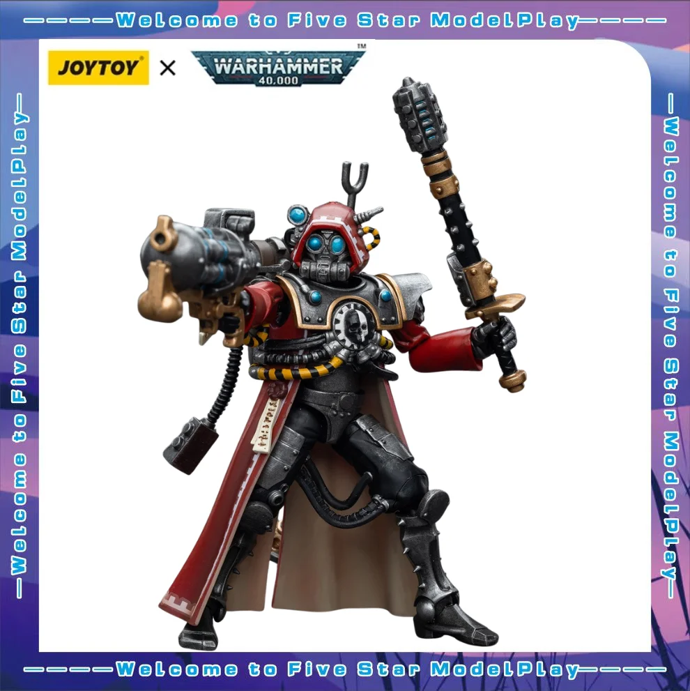 

【FS】JOYTOY Warhammer 40K Масштаб 1/18 Фигурки Adeptus Mechanicus Screw Ranger Alpha Модели Игрушки Подарки