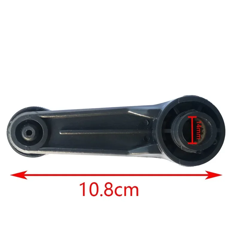 2Pcs Hand Cranked Window Handle 12mm Internal Tooth for Suzuki Jiangnan Old Alto Happy Car