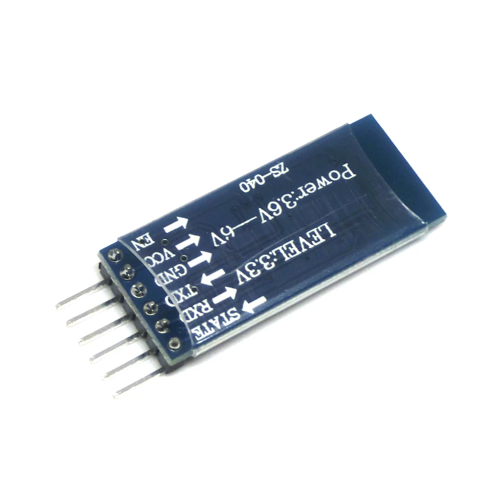 HC-05 HC05 Wireless Module For rduino Serial 6 Pin Bluetooth / HC-06 4 Pin RF Receiver Transceiver Module RS232 Master Slave