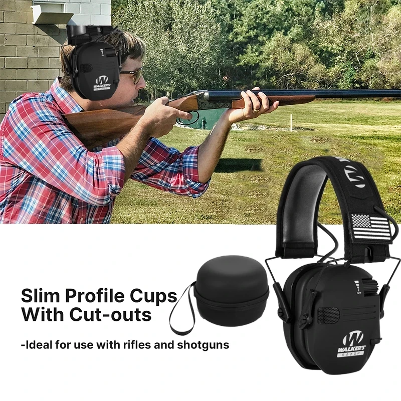 

Go Shooting Earmuffs Original Tactical Electronic Shooting Earmuff Outdoor Sports Anti-noise Headset Impact Sound Amplification