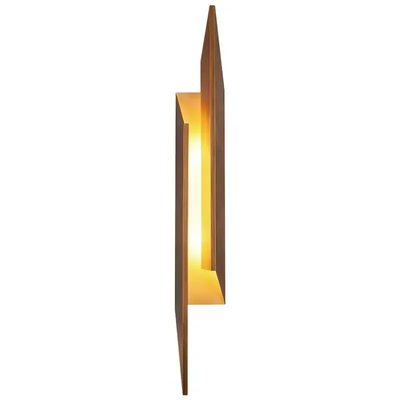 Post-modern Iron Wall Lamp Nordic Designer Bedroom Bedside Lamp Creative Led Wall Light Hallway Art Decor wall sconce fixtures