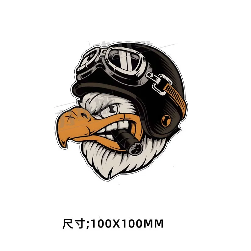 Pegatinas de motocicleta AMERICAN EAGLE para casco de motocicleta, pegatinas de coche, CHOPPER BOBBER, herramientas de varilla caliente, vinilo