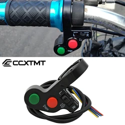 Universal Motorcycle 22mm Handlebar Headlight Horn Turn Signal Switch Bike Scooter For Honda KTM Kawasaki Yamaha Suzuki Parts