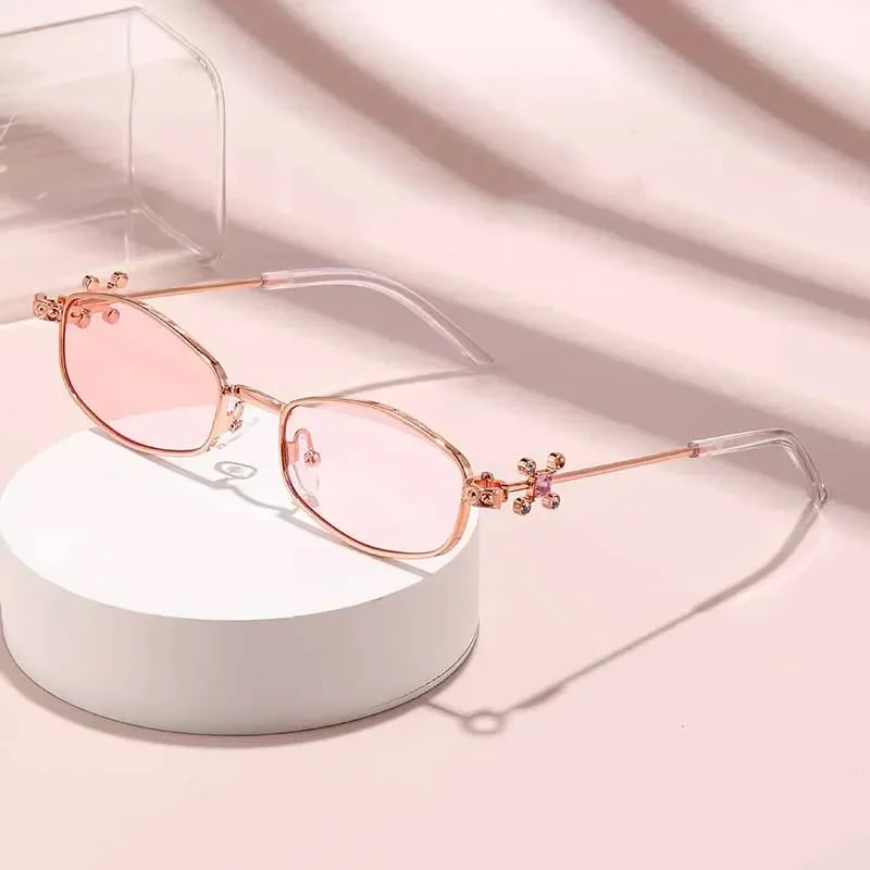 Bild 4: Mode Luxus Oval Rahmen Gewöhnliche Brillen Anti-blau Licht Optische Gläser Neutral Mode Neue Design Optische Gläser