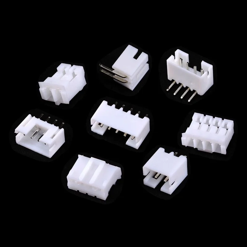 10-50pcs PH2.0 Connector 2.0mm spacing Straight Pin Right-Angle Pin plastic shell  Terminal 2P3P4P5P7P8P9P10P11P12P13P