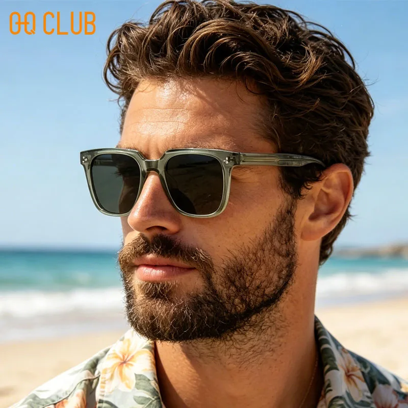 O-Q CLUB Myopia Men's Polarizing Sunglasses Man Polarized Prescription Sunglass Women Lens Trends Glasses Woman Lunette #8633