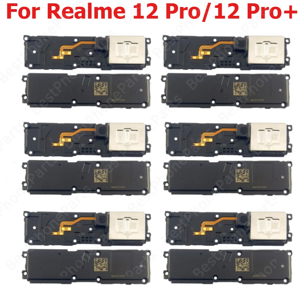 Bottom Loudspeaker For Realme 12 Pro 12Pro+ Pro Plus Loud Speaker Buzzer Ringer Sound Module Mobile Phone Replacement Parts