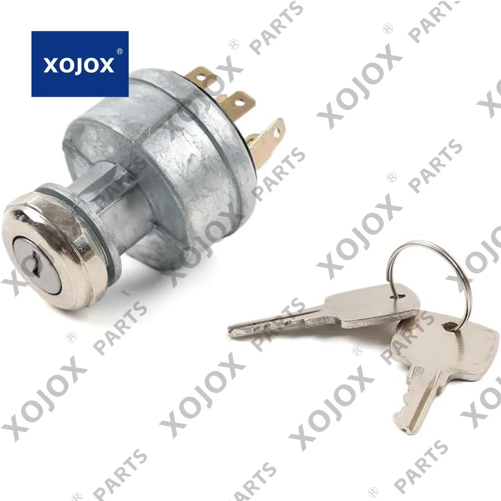 

XOJOX Rbanna1#08086-10000 Tractor Starter Ignition Switch With Key Silver For KOMATSU PC200-1 PC200-2 PC200-3 PC200-5