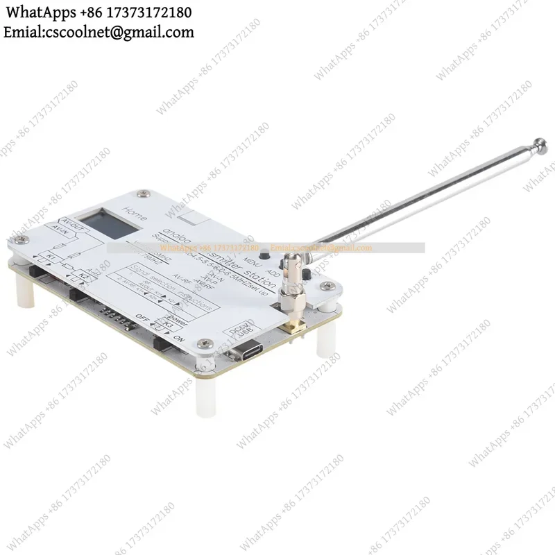 Analog TV Signal Transmitter With OLED Display For Global TVs