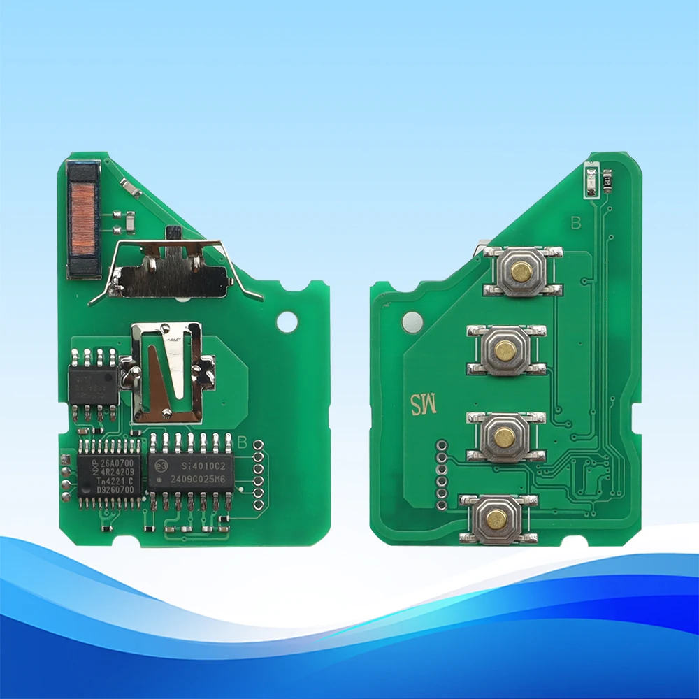 Zz ID47 Chip 433MHz  TWB1G721 A AFM HLIK6-3T G  For Honda Accord Civic City CRV Vezel HR-V FRV Jazz XR-V Car Remote Key