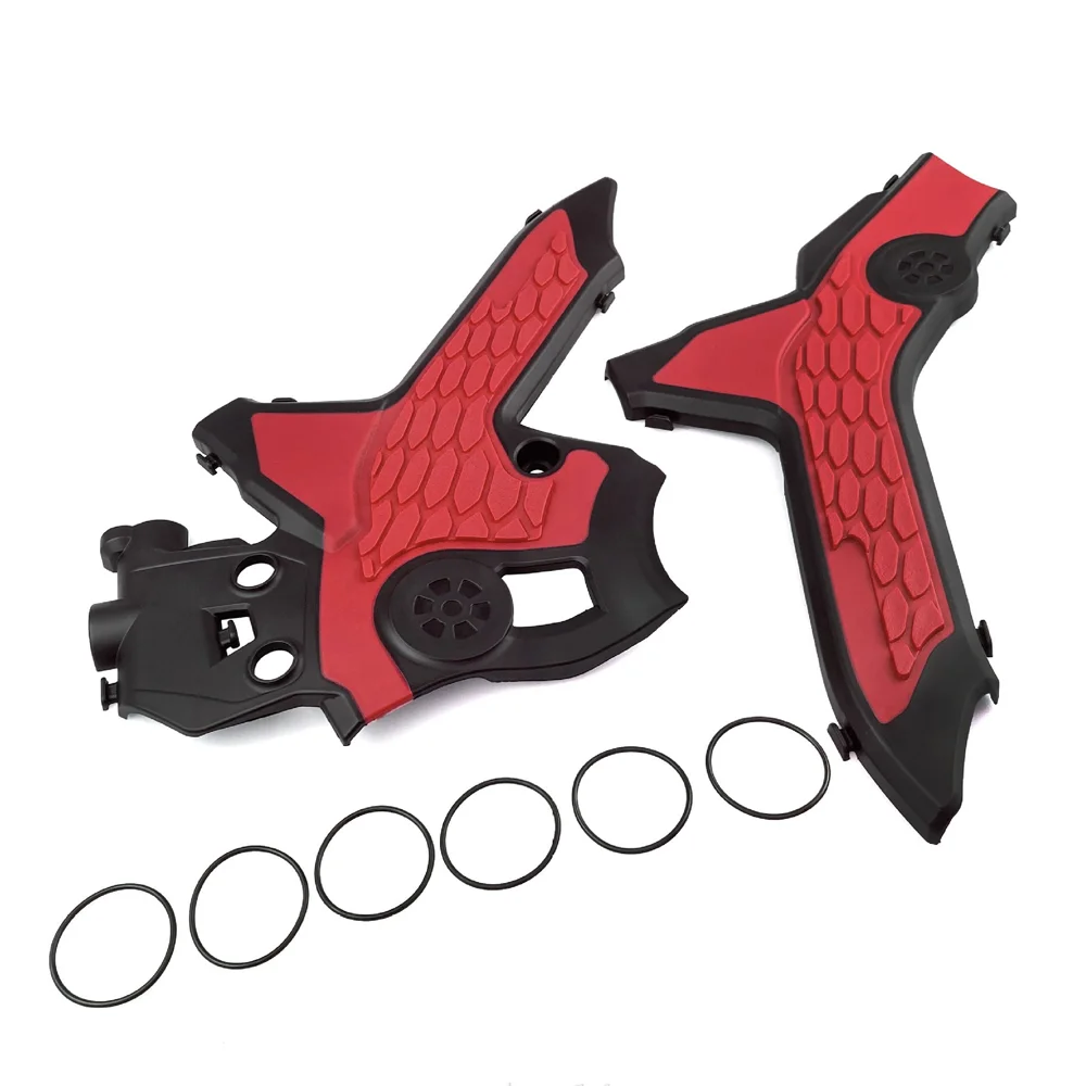 For HONDA CRF300L CRF300RL CRF250L RALLY 2021-2024 Motorcycle Grip Frame Guard Side Fairing Left Right Side Covers Protector