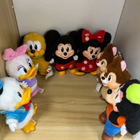 Mickey Family Together Series Blind Box Cute Pendant Handmade Toy Ornament Stitch Labubu Same Style Replica Holiday Kid Gifts
