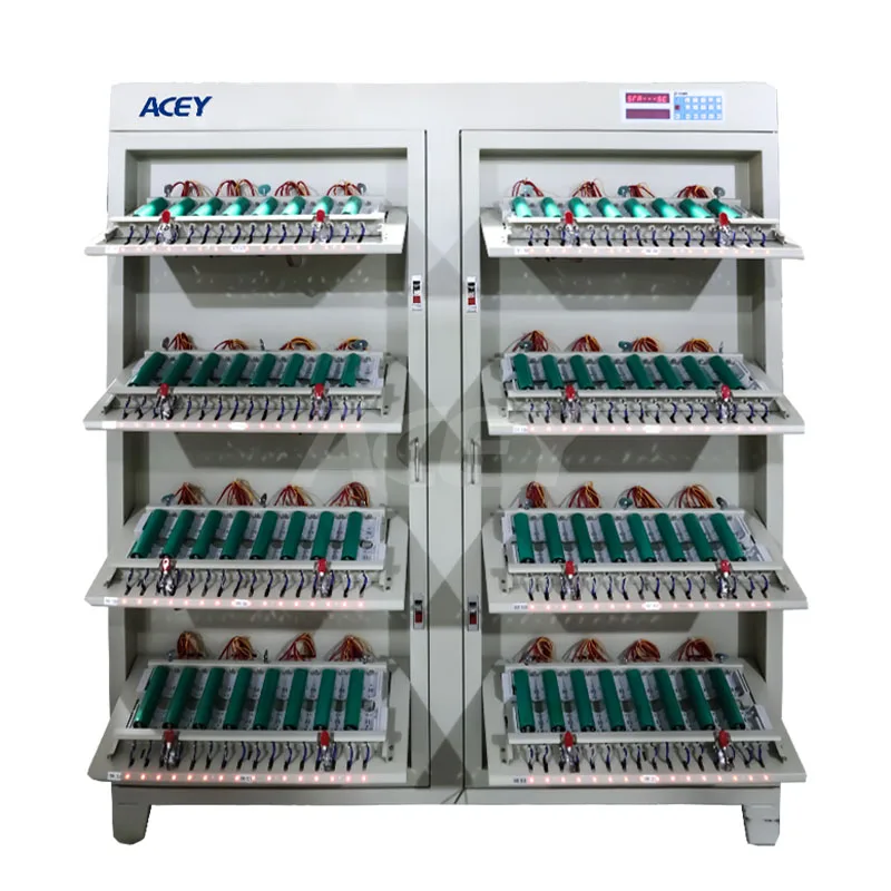 256-Channel 10A 20A Lithium  Capacity Tester Customized Cylindrical  Cell Grading Machine for 18650-32140
