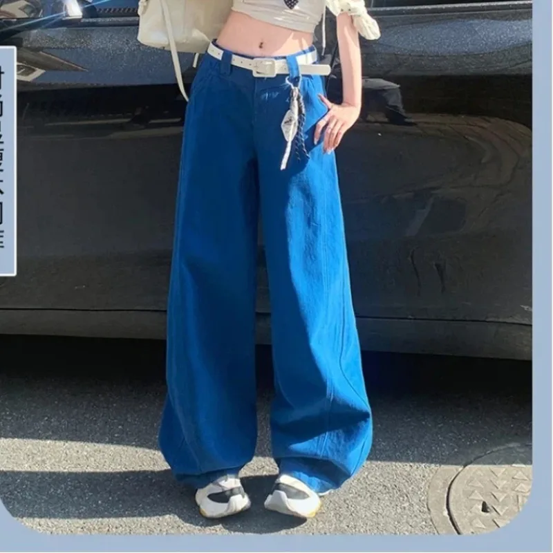 

Джинсы American Hot Chick с прямыми широкими штанинами — винтажные, с эффектом потертости, с высокой талией, повседневные, с эффектом увеличения роста