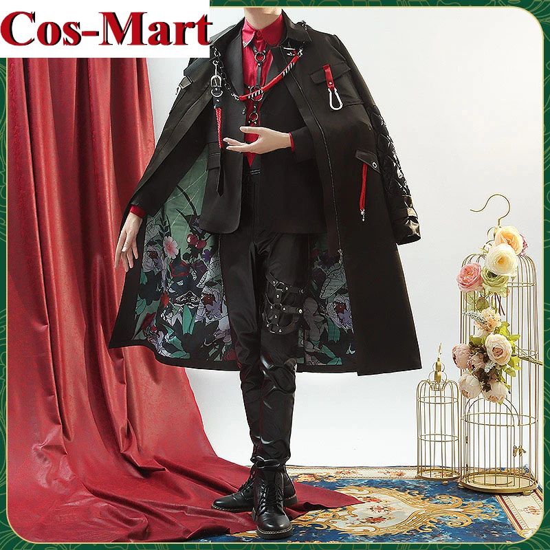 Cos-Mart Anime Paradox Live AMPRULE Baek Chungsung Cosplay Costume Fashion Handsome Uniforms Activity Party Role Play Clothing