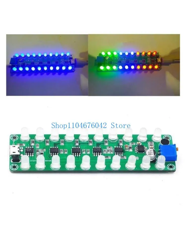 652F Voice Sound Control VU Meter Amplifier Board Spectrum Car Player