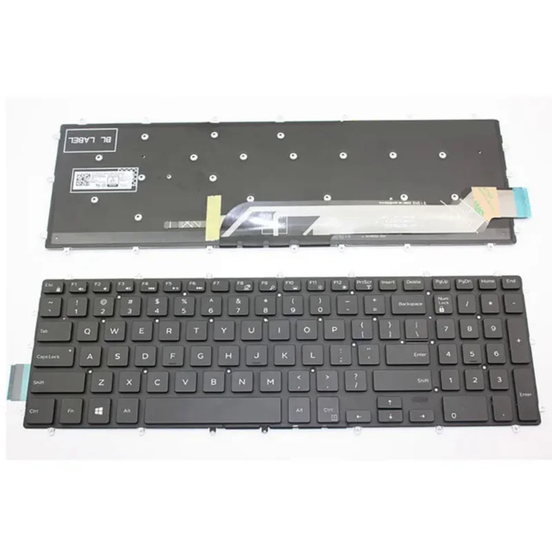 New for Dell P66F001 P72F001 P72F002 P75F002 P75F003 US Backlit Keyboard white blue red