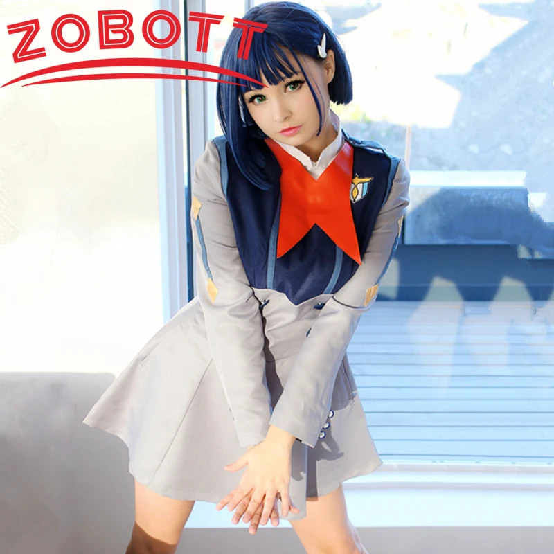 

Костюм для косплея Hiro Goro Zorome Mitsuru Futoshi аниме, любимый в FRANXX, Униформа, мужской костюм