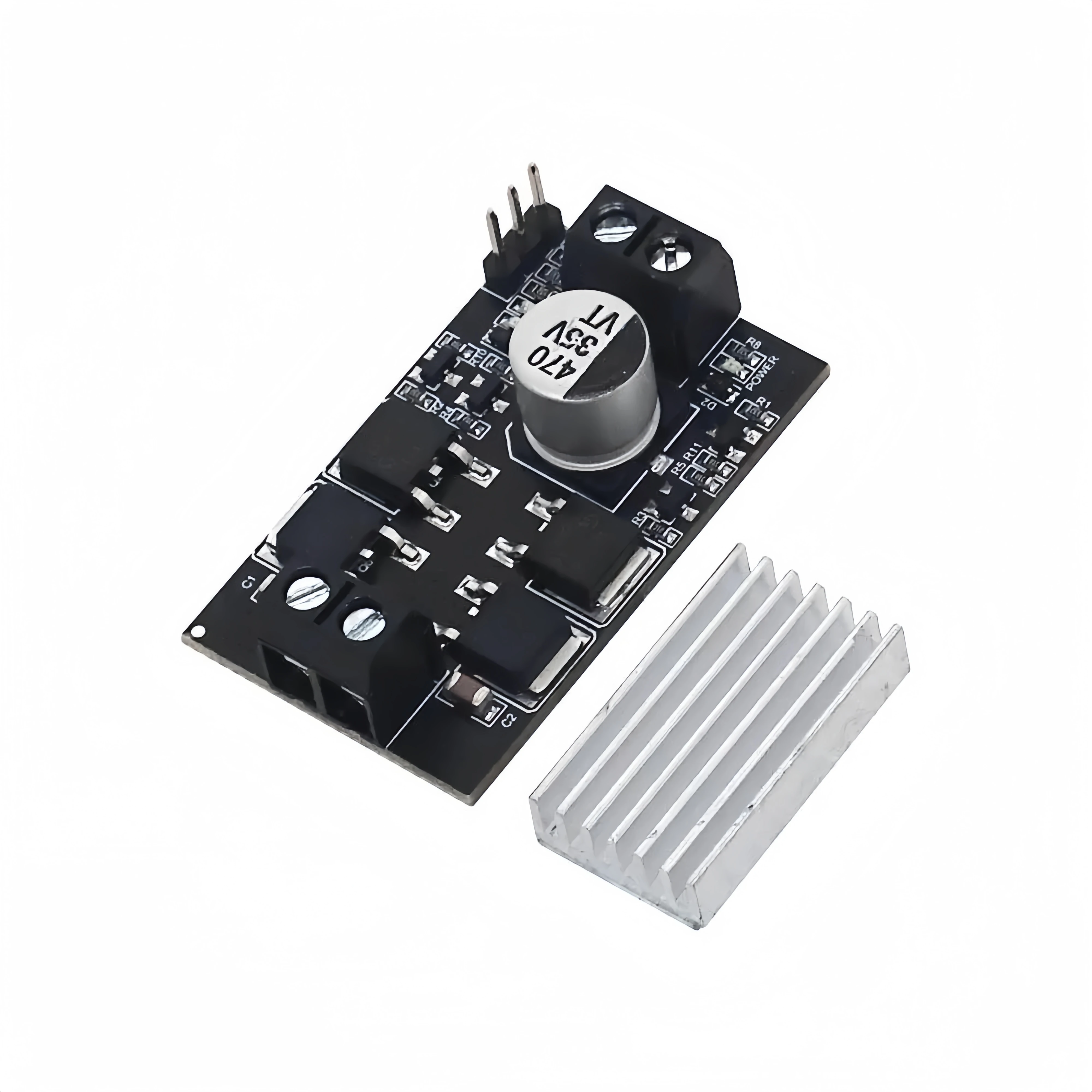 10A high-power DC motor drive module with forward and reverse PWM speed regulation,wide voltage and high current MC10