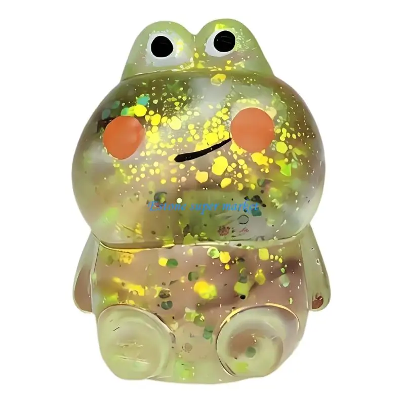 090B Blingbling Squeeze Toy Moldable Squeeze Toy For Adults Children Portable TPR Slow Spring Back Design