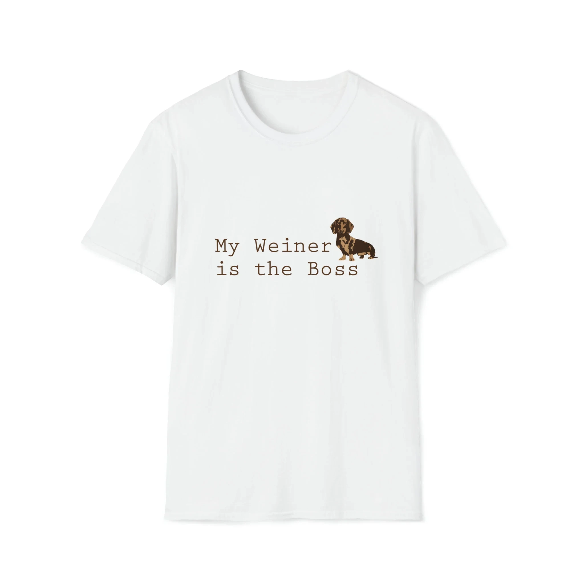 تي شيرت رجالي صيفي قطني My Weiner Is My Boss مطبوع عليه رسوم متحركة أنيمي ناعم ومريح وجيد التهوية في الشارع الهيب هوب للرياضات اليومية #1