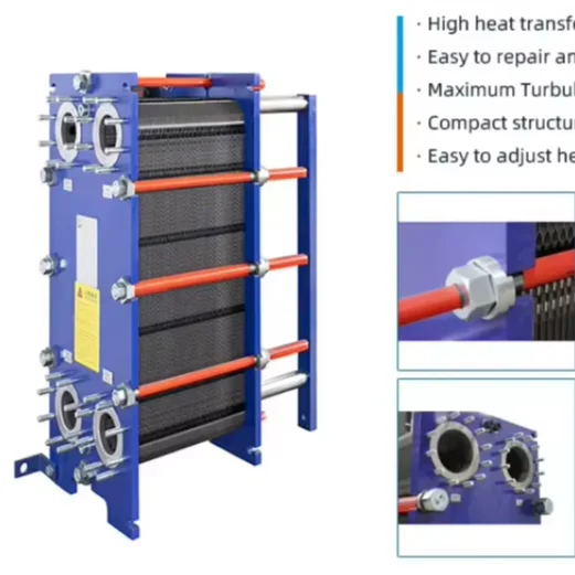 Removable Gasket Plate Heat Exchanger for Plastic Recycling | 85℃ Precise Temperature Control for Deep Cleaning
